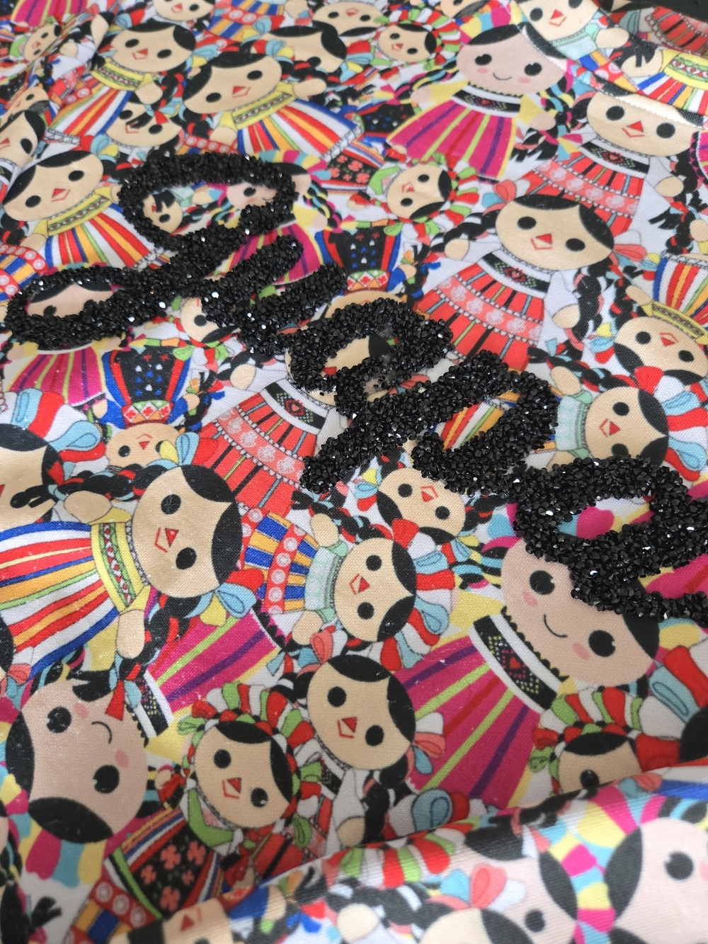Raíces México Guapa Lele Doll Sweatshirt XL - Picture 5 of 11